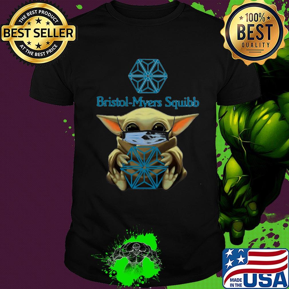 Baby Yoda hug Bristol Myers Squibb Mask shirt
