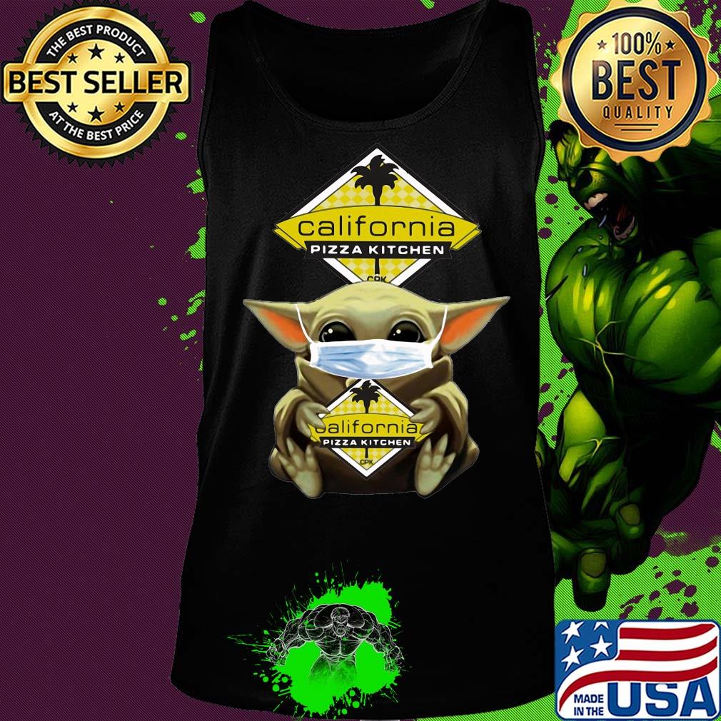Baby Yoda hug California Pizza Kitchen s Tank top Baby Yoda hug California Pizza Kitchen s Tank top