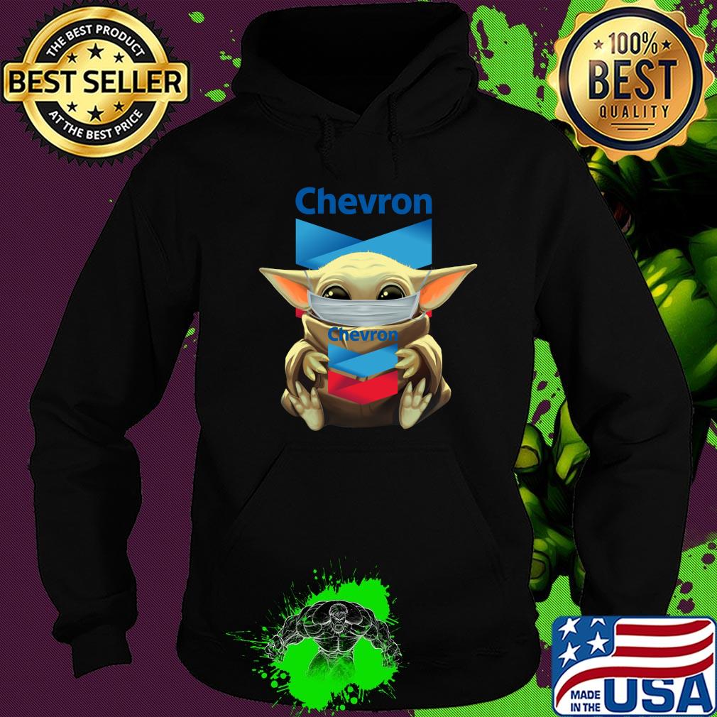 Baby Yoda hug Chevron mask s Hoodie Baby Yoda hug Chevron mask s Hoodie