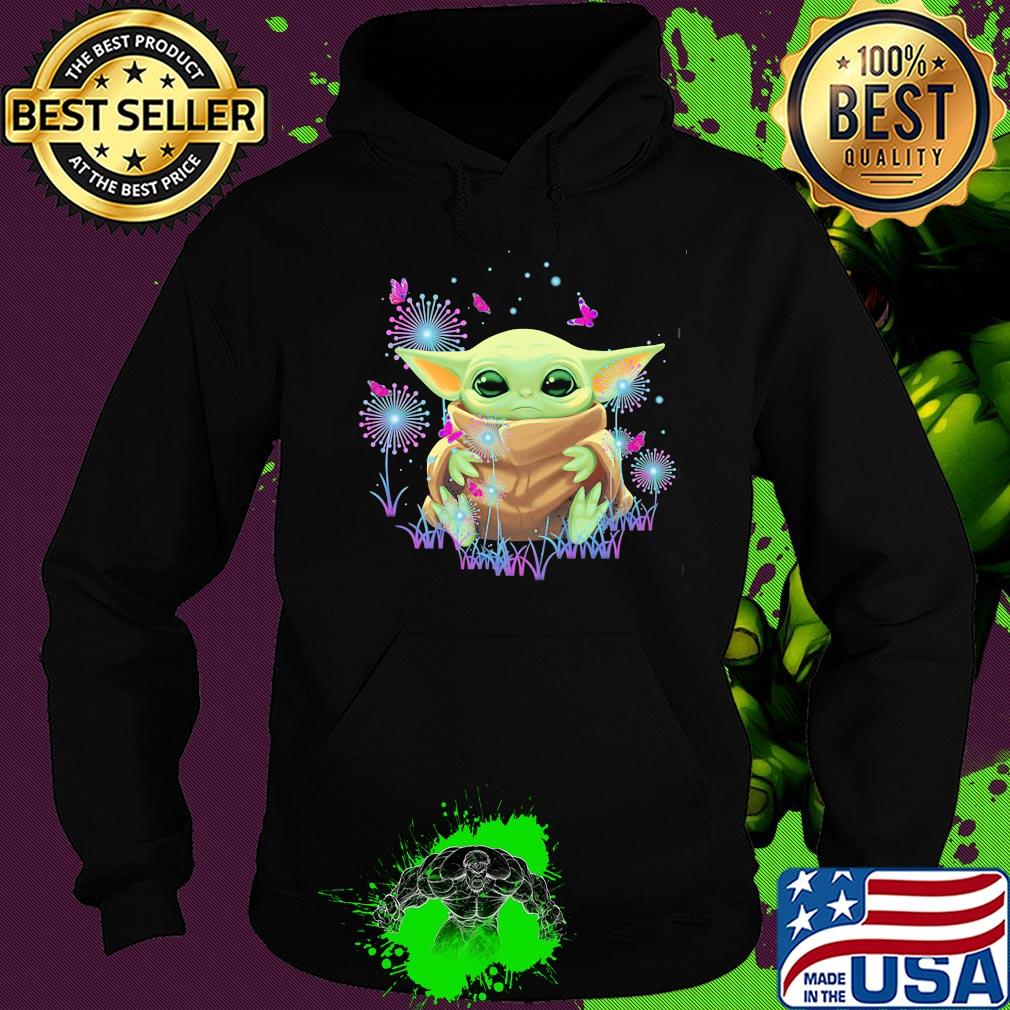 Baby Yoda hug dandelion s Hoodie Baby Yoda hug dandelion s Hoodie