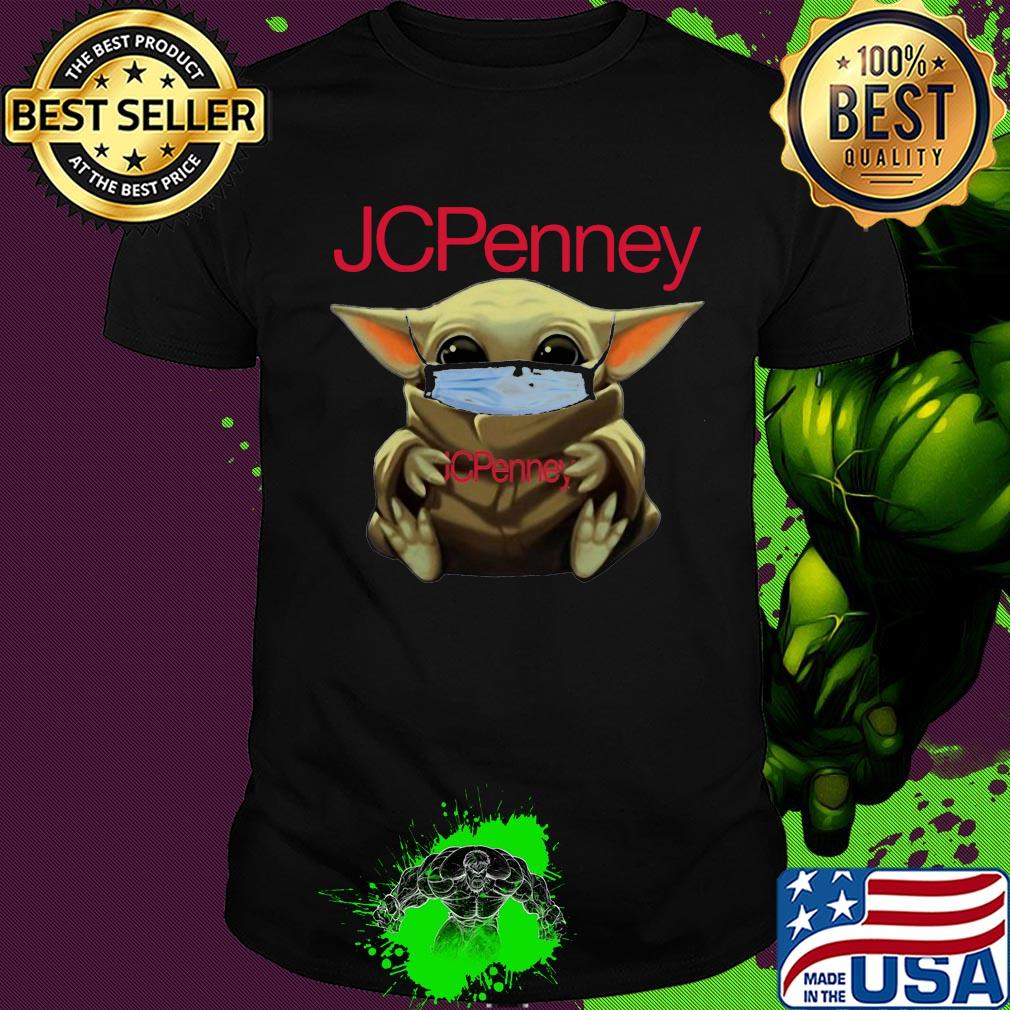 Baby Yoda hug JCPenney Mask shirt