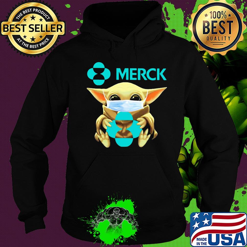 Baby Yoda hug Merck mask s Hoodie Baby Yoda hug Merck mask s Hoodie