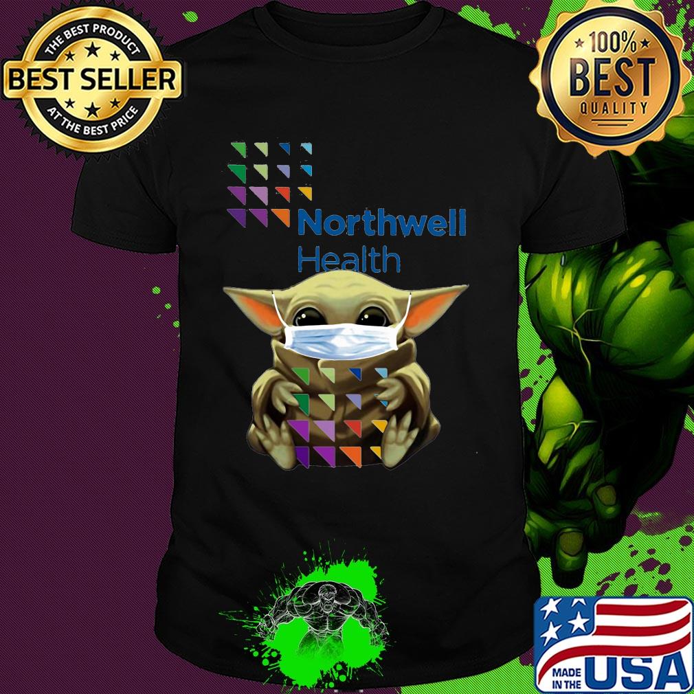 Baby yoda hug northwell heath covid-19 2020 shirt
