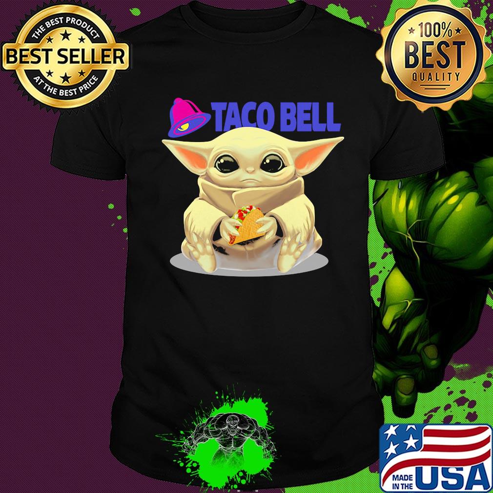 Baby Yoda hug Taco bell shirt