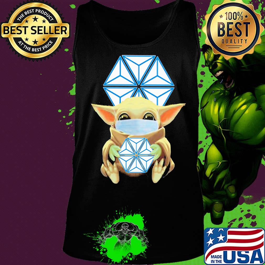 Baby Yoda mask hug Bristol Myers Squibb s Tank top Baby Yoda mask hug Bristol Myers Squibb s Tank top