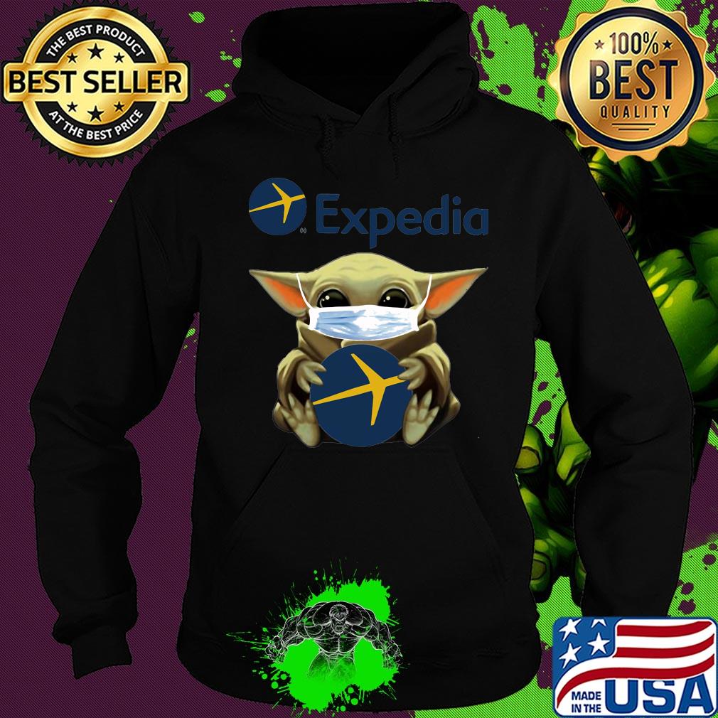 Baby Yoda mask hug Expedia s Hoodie Baby Yoda mask hug Expedia s Hoodie