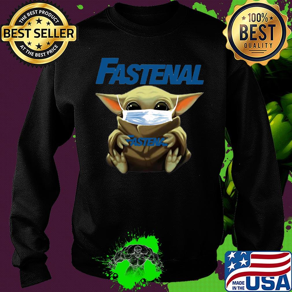 Baby Yoda mask hug Fastenal s Sweater Baby Yoda mask hug Fastenal s Sweater