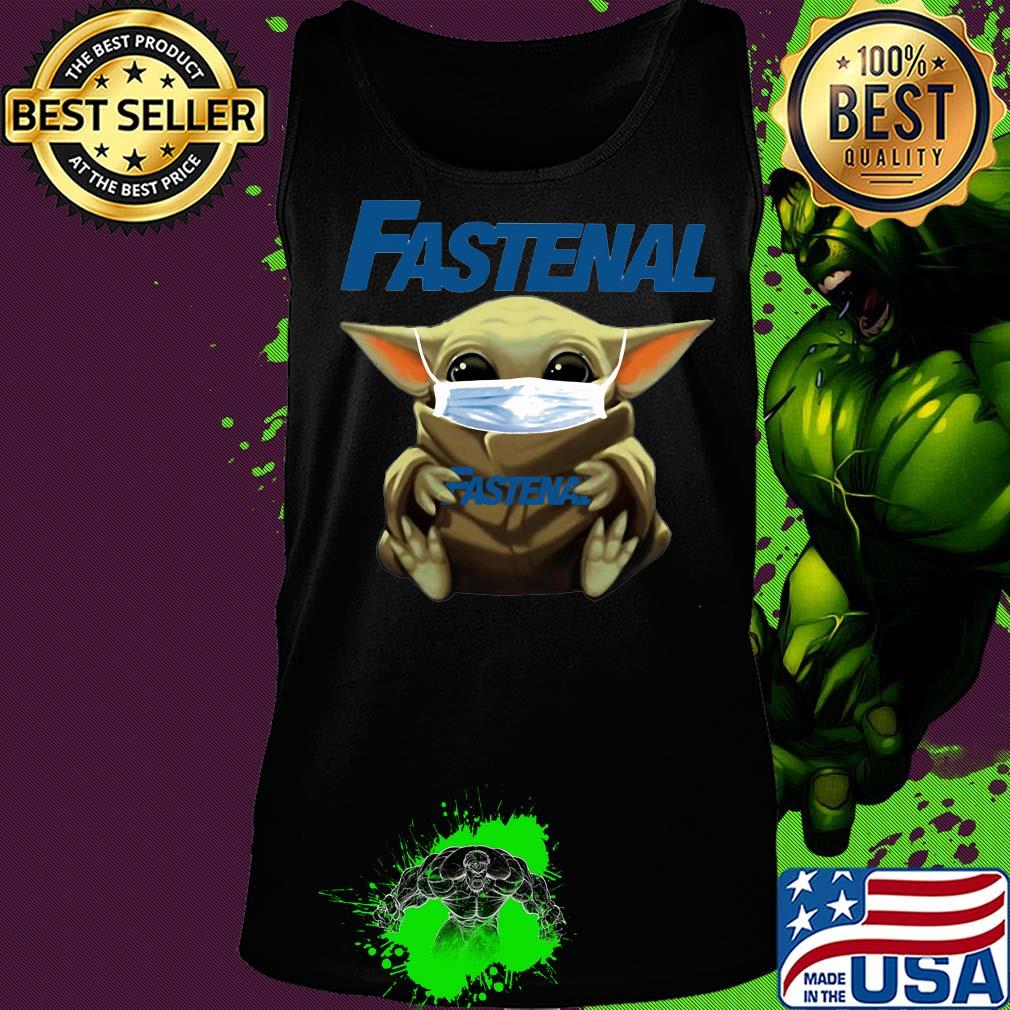 Baby Yoda mask hug Fastenal s Tank top Baby Yoda mask hug Fastenal s Tank top
