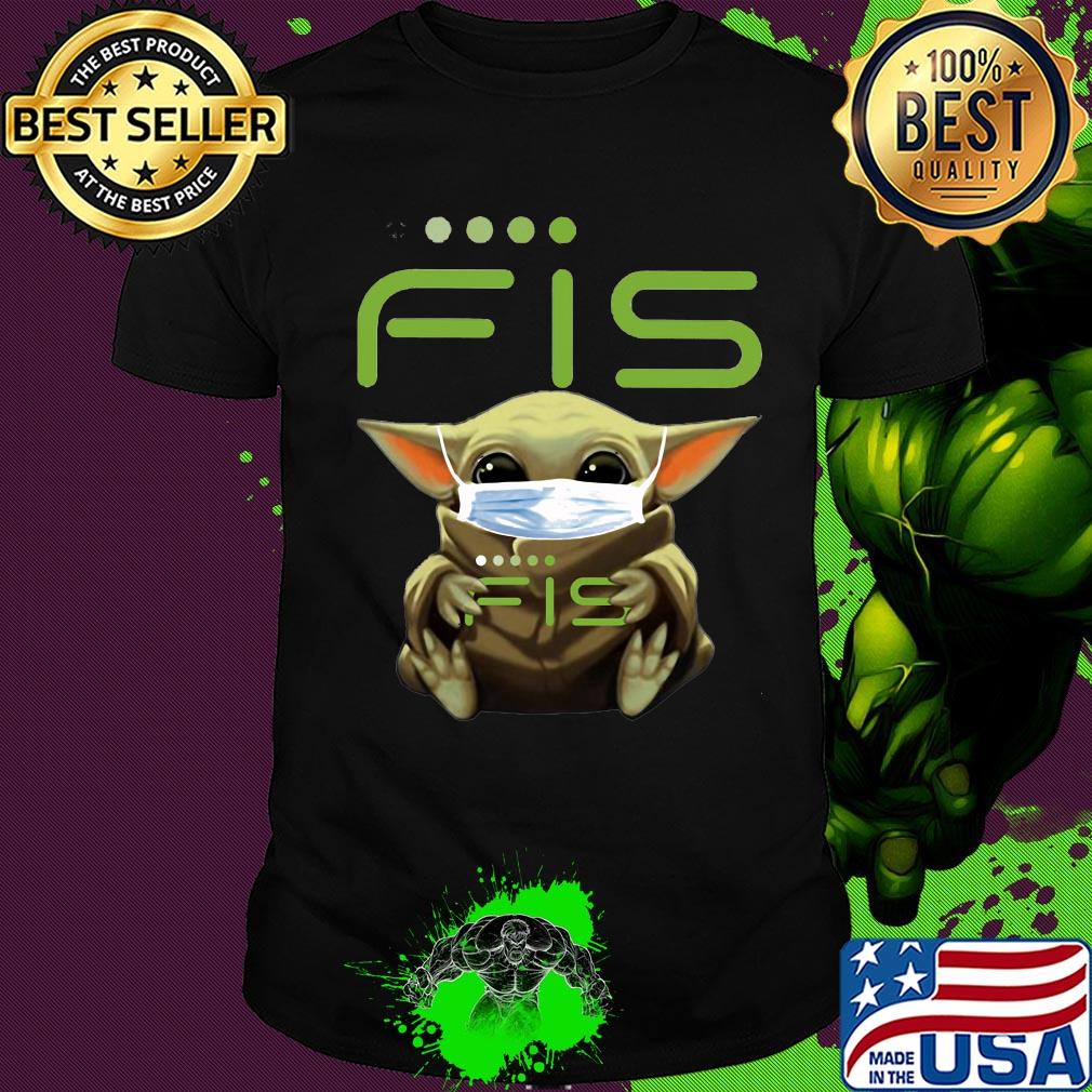 Baby Yoda mask hug Fis shirt