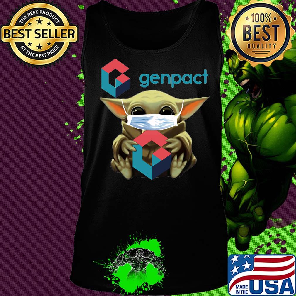 Baby Yoda mask hug Genpact s Tank top Baby Yoda mask hug Genpact s Tank top