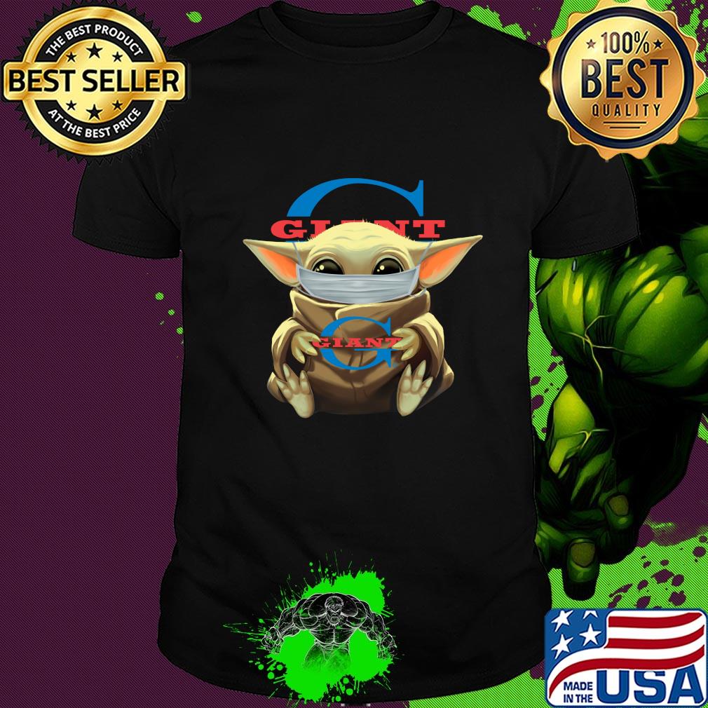 Baby Yoda mask hug Giant shirt