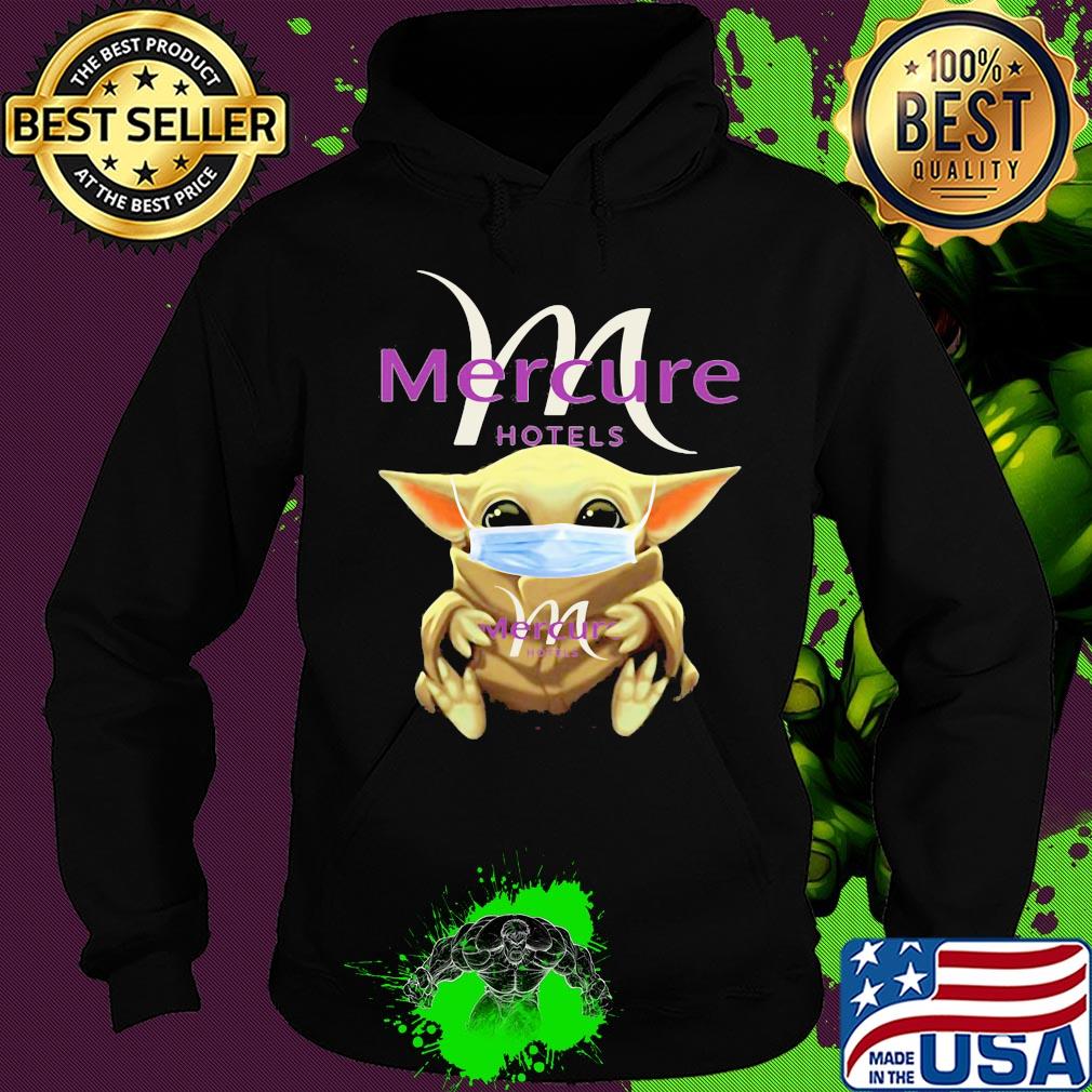 Baby Yoda mask hug Mercure Hotels s Hoodie Baby Yoda mask hug Mercure Hotels s Hoodie