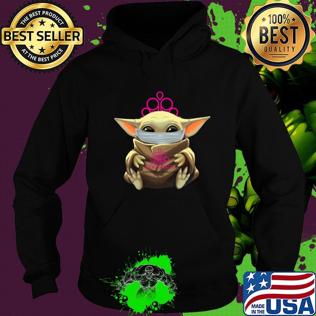 Baby Yoda mask hug Paparazzi Independent consultant s Hoodie Baby Yoda mask hug Paparazzi Independent consultant s Hoodie