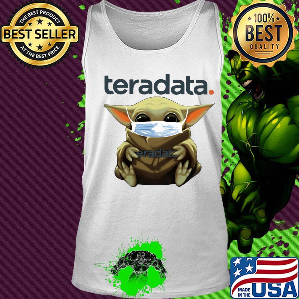 Baby Yoda mask hug Teradata s Tank top Baby Yoda mask hug Teradata s Tank top