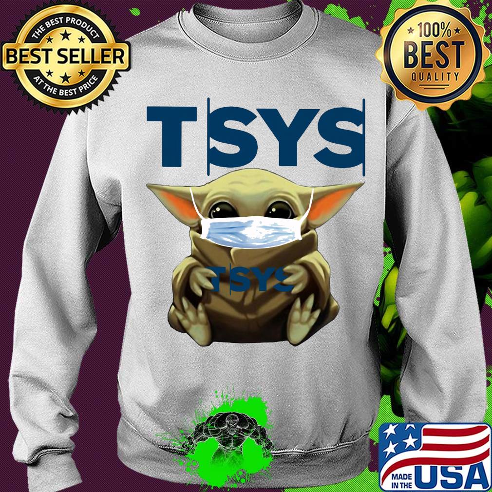Baby Yoda mask hug TSYS s Sweater Baby Yoda mask hug TSYS s Sweater