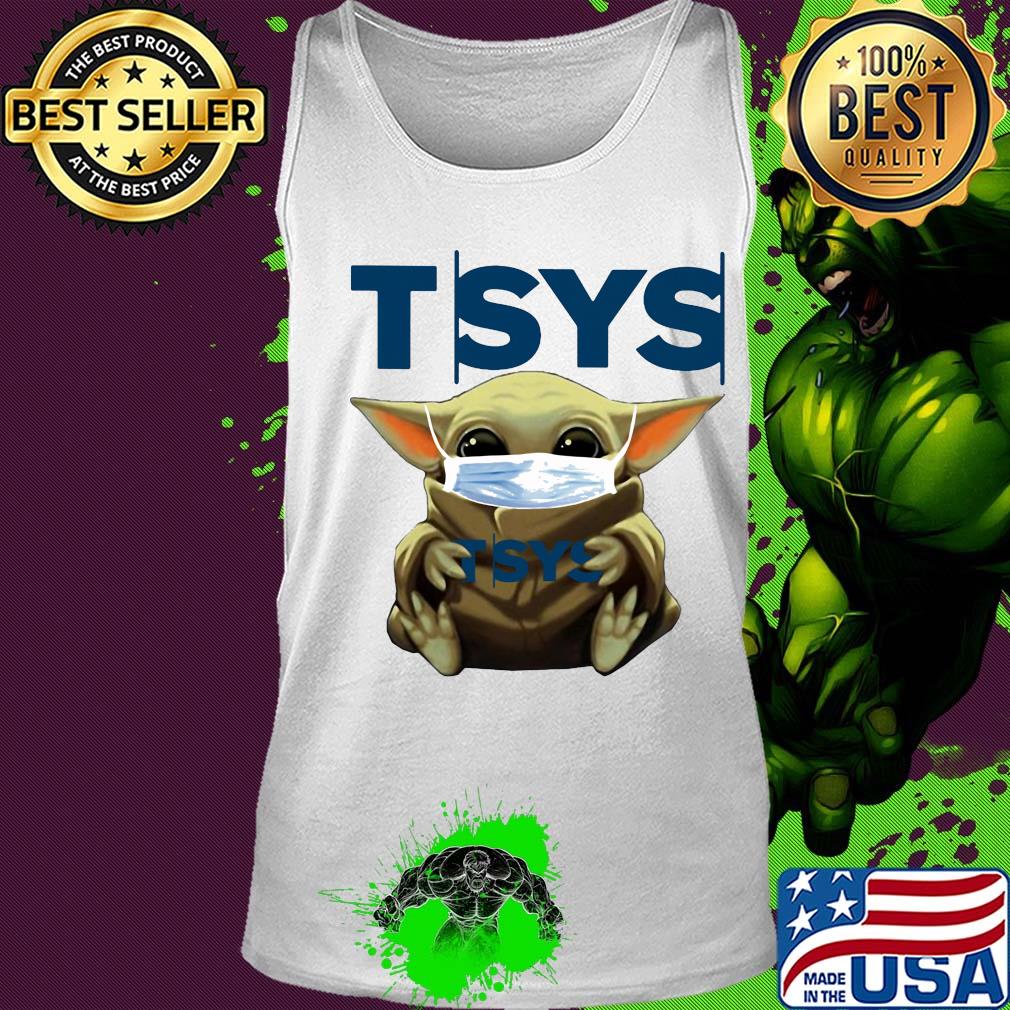 Baby Yoda mask hug TSYS s Tank top Baby Yoda mask hug TSYS s Tank top