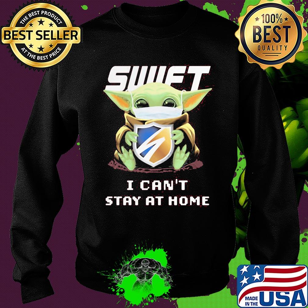 Baby Yoda mask Swift I can't stay at home s Sweater Baby Yoda mask Swift I can't stay at home s Sweater