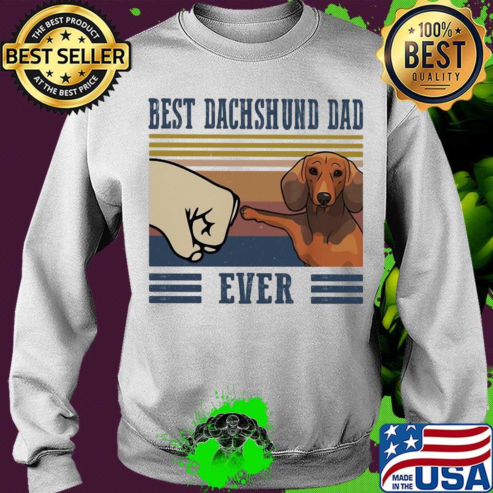Best Dachshund dad ever vintage s Sweater Best Dachshund dad ever vintage s Sweater