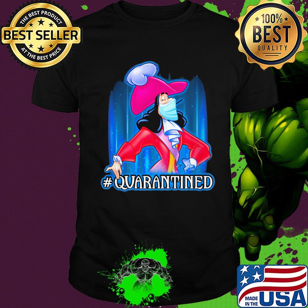 Captain Hook quarantined mask Disney shirt