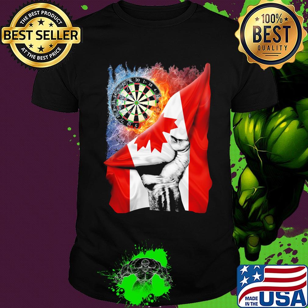 Chandler Canadian Flag Target shirt