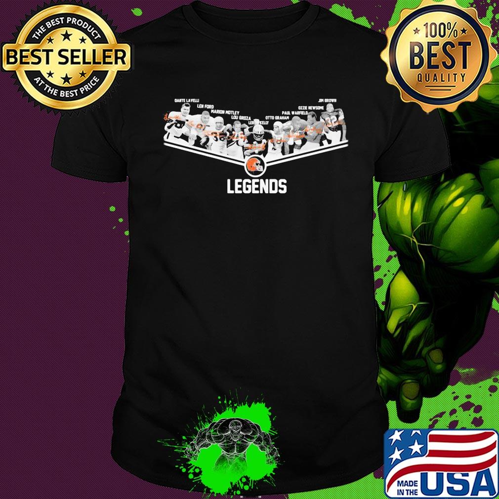 Cleveland Browns legends signature shirt