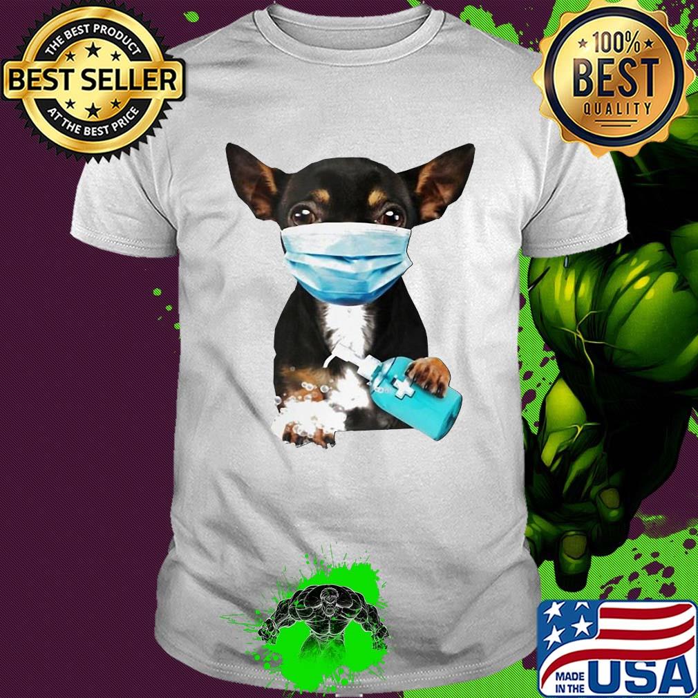 Dachshund mask wash your hand shirt
