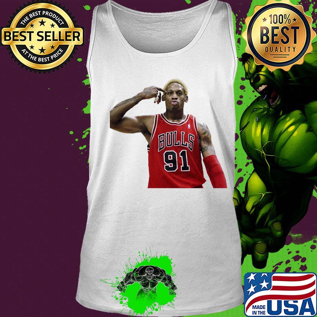Dennis Rodman Bulls 91 s Tank top Dennis Rodman Bulls 91 s Tank top