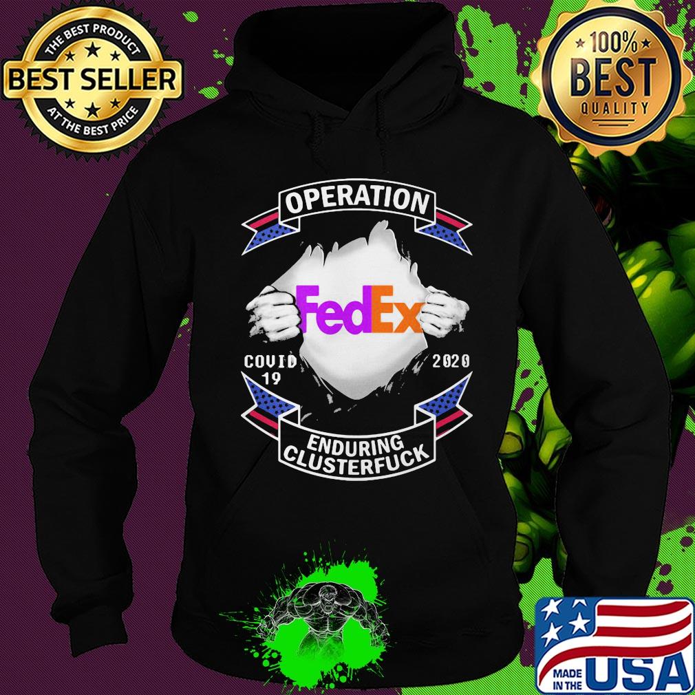 Fedex operation covid-19 2020 enduring clusterfuck hand s Hoodie Fedex operation covid-19 2020 enduring clusterfuck hand s Hoodie