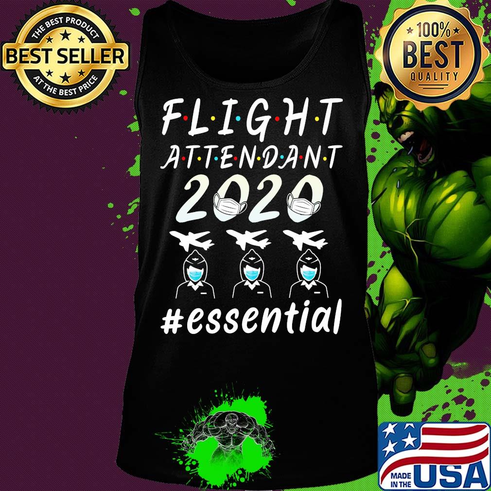 Flight attendant 2020 essential covid-19 s Tank top Flight attendant 2020 essential covid-19 s Tank top