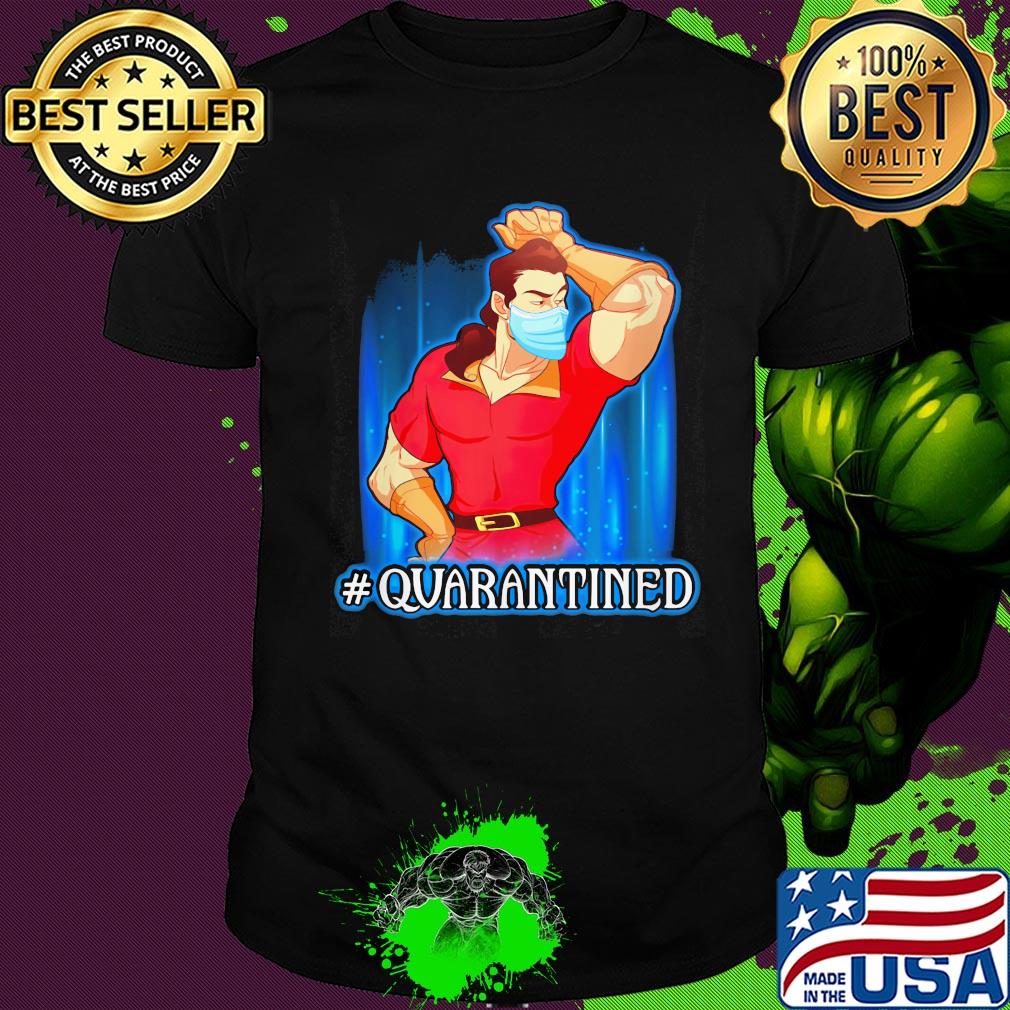 Gaston quarantined mask Disney shirt