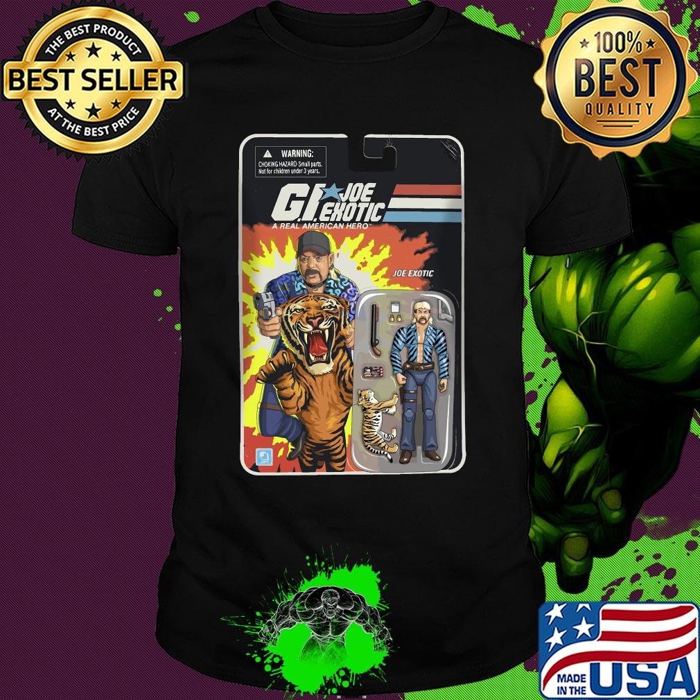 Gi joe exotic tiger king a real american hero shirt