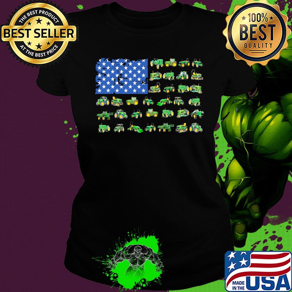 Green trucks american flag s Ladies tee Green trucks american flag s Ladies tee