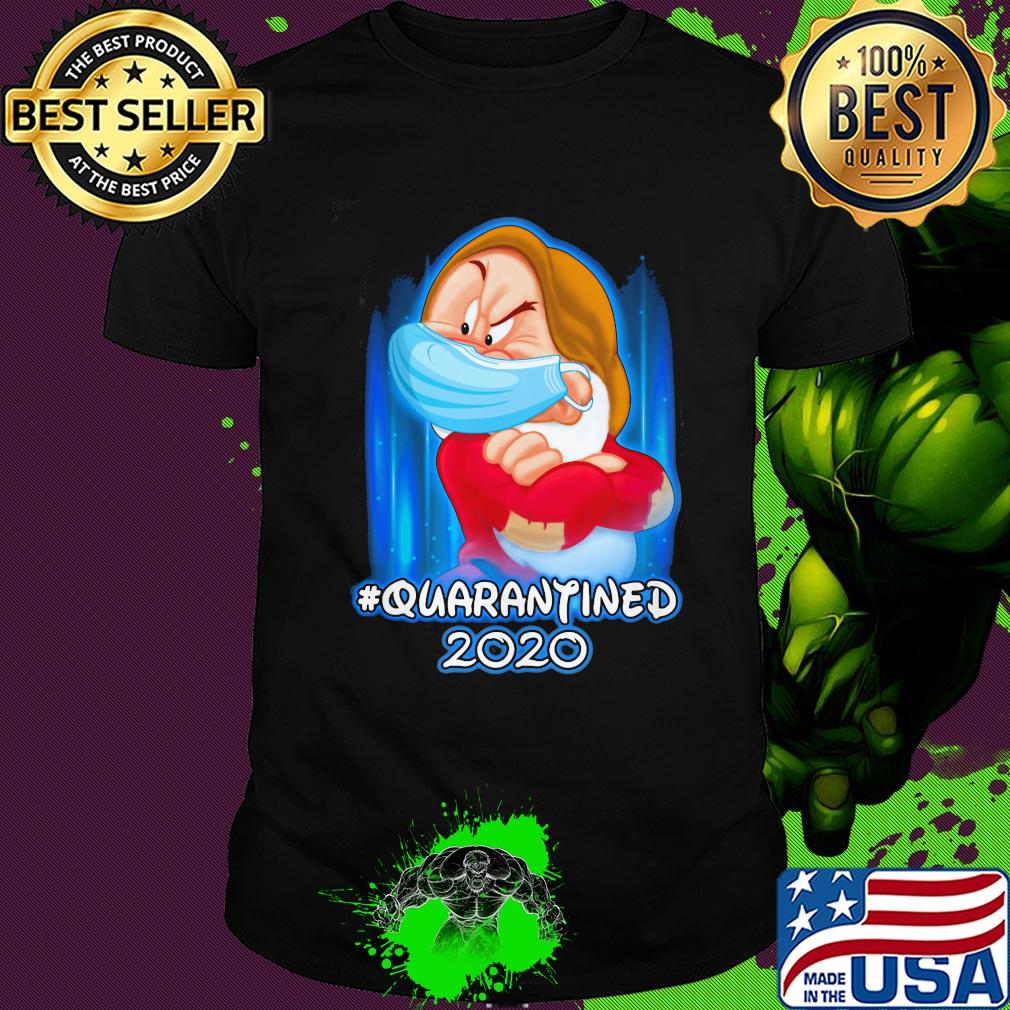 Grumpy quatantined 2020 Disney mask Covid-19 shirt