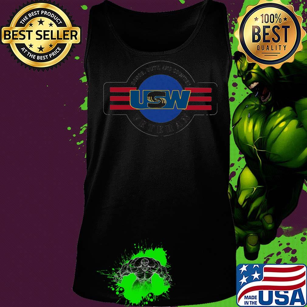 Honor duty and country veteran United Steelworkers s Tank top Honor duty and country veteran United Steelworkers s Tank top