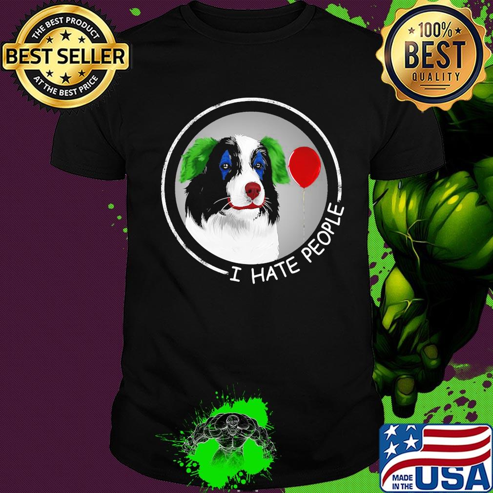 I hate people Companion Dog shirt