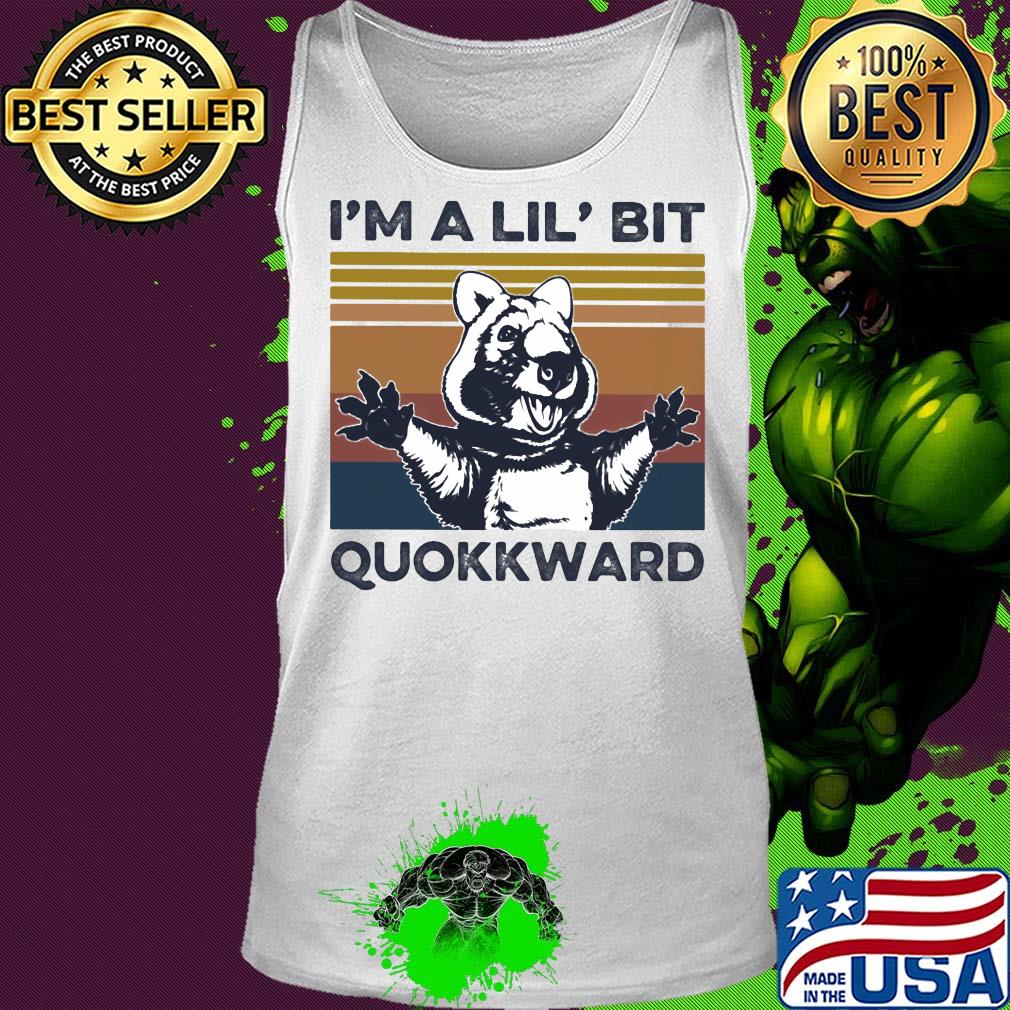 I'm a Lil' bit Quokkward Animal vintage s Tank top I'm a Lil' bit Quokkward Animal vintage s Tank top