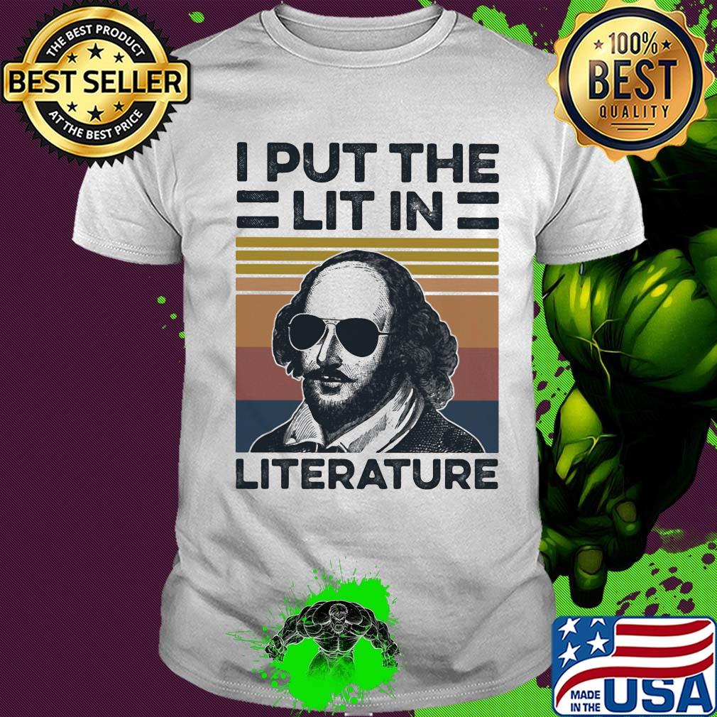 I put the lit in literature vintage shirt