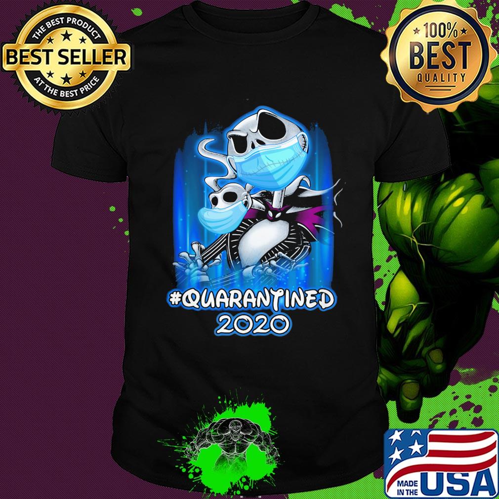 Jack Skellington quarantined 2020 Disney mask Covid-19 shirt