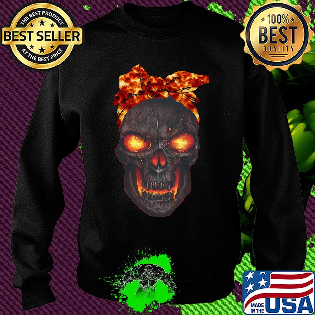Lava skull bow fire s Sweater Lava skull bow fire s Sweater