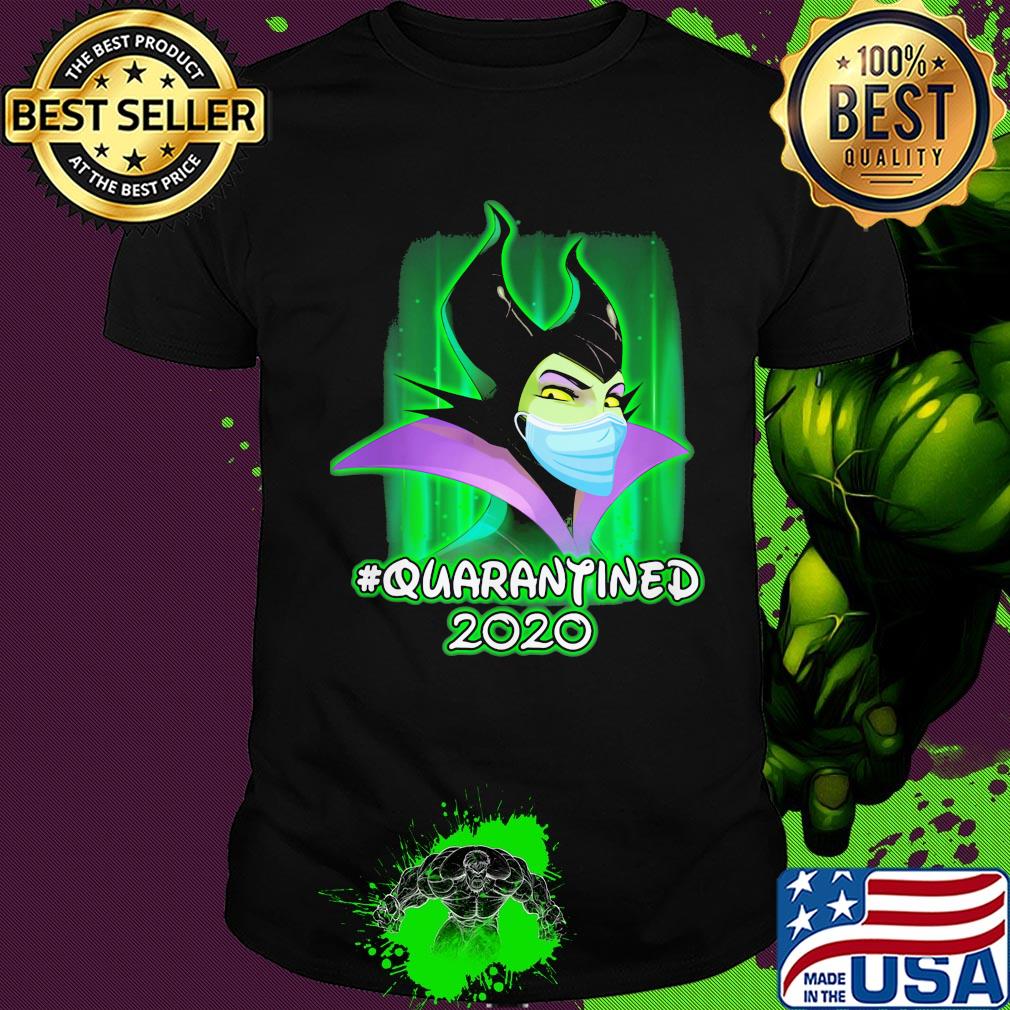 Maleficent quarantined 2020 Disney mask covid-19 shirt