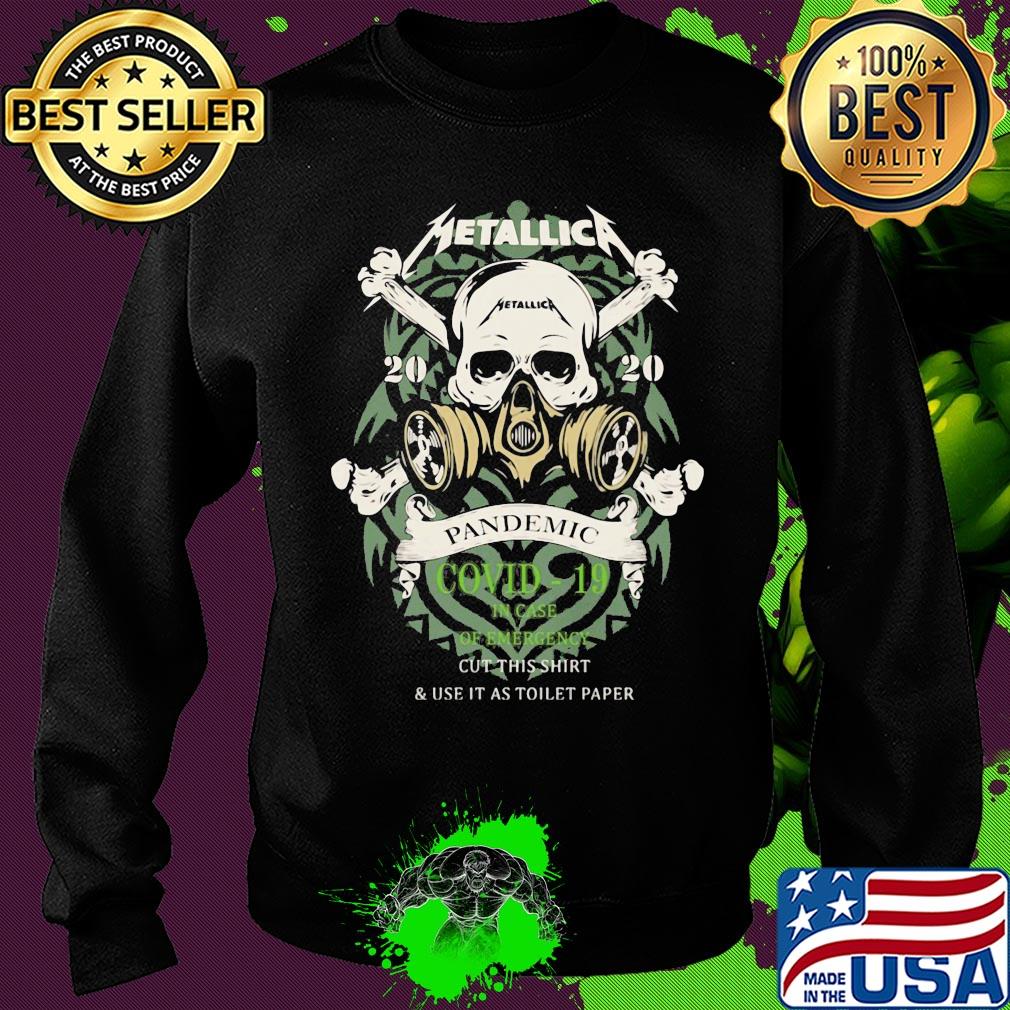 Metallic 2020 pandemic Covid-19 in case skull s Sweater Metallic 2020 pandemic Covid-19 in case skull s Sweater