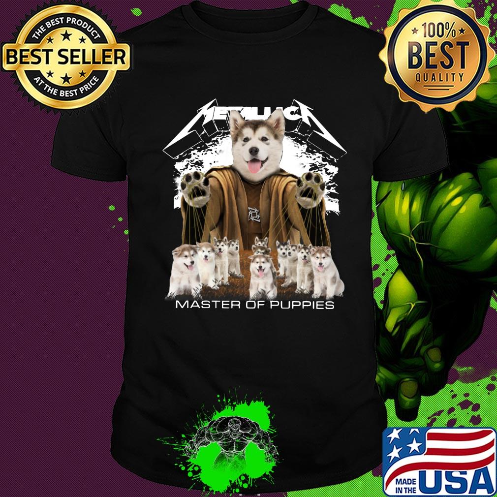 Metallic Alaskan Malamute Master of puppies shirt