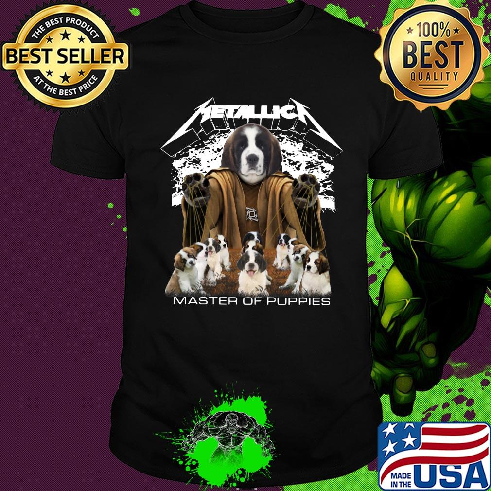 Metallic Bernard Master of puppies shirt