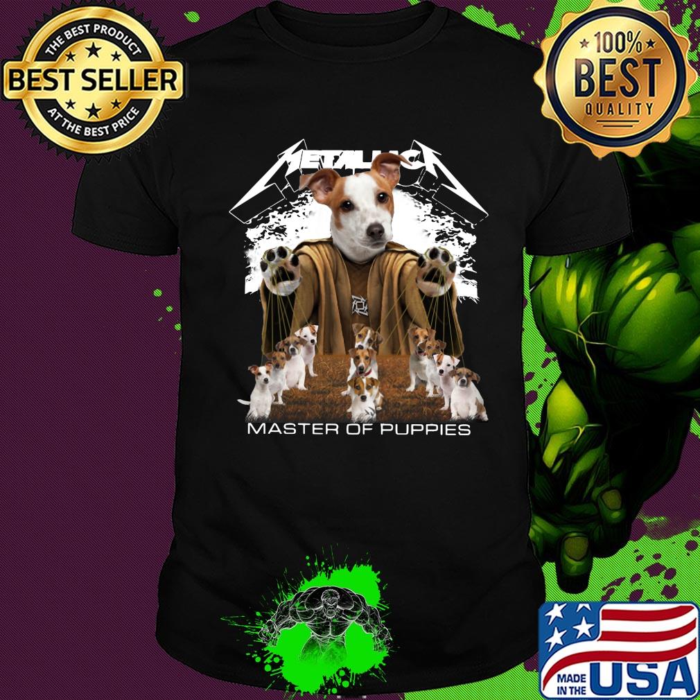 Metallic Jack Russell Terrier Master of puppies shirt