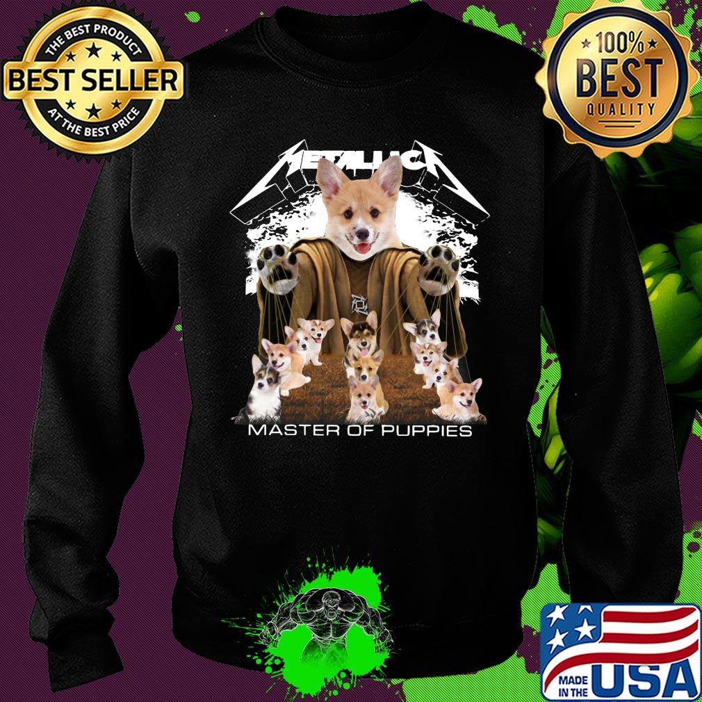 Metallic Pembroke Welsh Corgi Master of puppies s Sweater Metallic Pembroke Welsh Corgi Master of puppies s Sweater