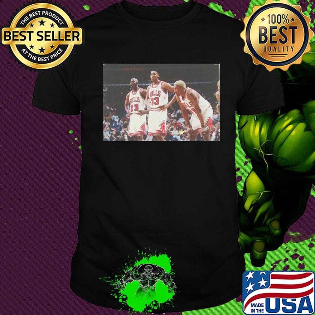 Michael Jordan Scotty Pippen Dennis Rodman shirt