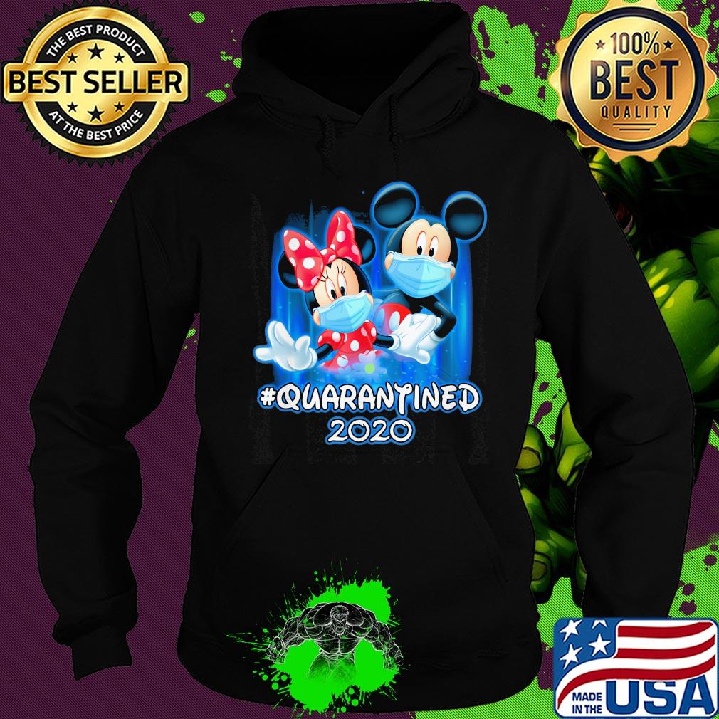 Mickey and Minnie quarantined 2020 mask Disney s Hoodie Mickey and Minnie quarantined 2020 mask Disney s Hoodie
