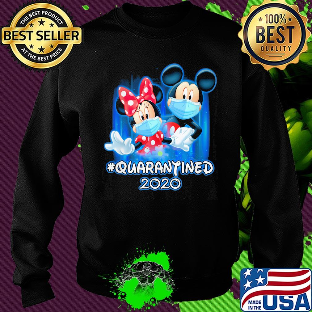 Mickey and Minnie quarantined 2020 mask Disney s Sweater Mickey and Minnie quarantined 2020 mask Disney s Sweater