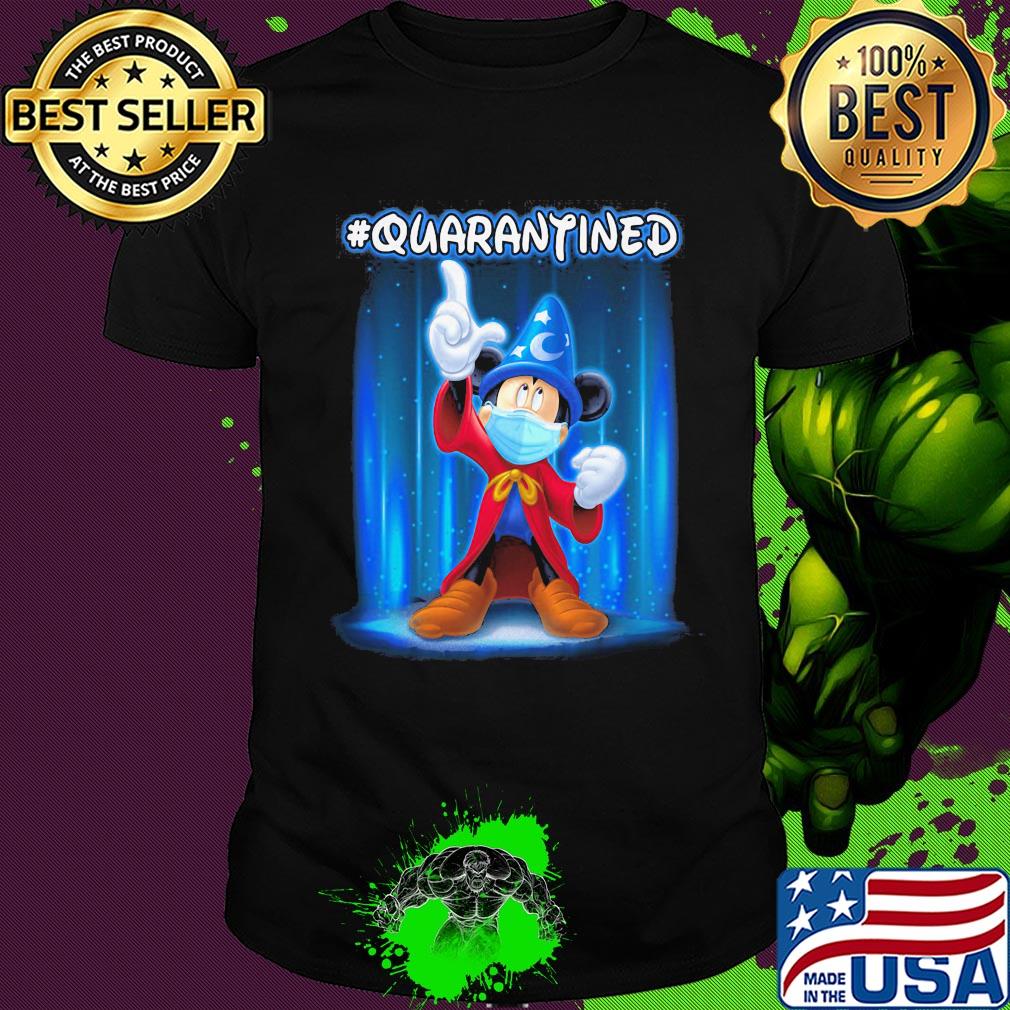 Mickey fantasia quarantined covid-19 shirt