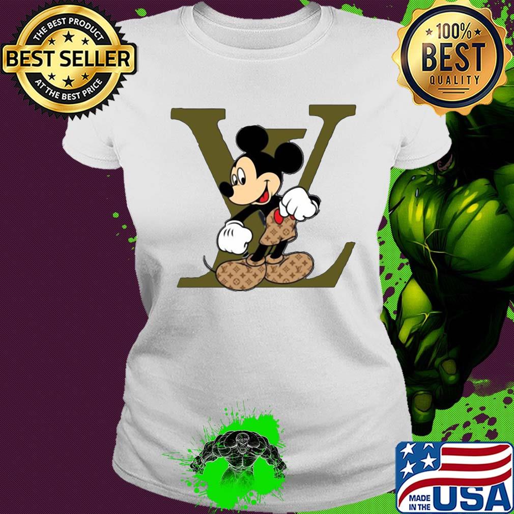 Mickey Mouse Louis Vuitton s Ladies tee Mickey Mouse Louis Vuitton s Ladies tee